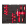 MILWAUKEE 17PC PACKOUT DRAWER PRECISION SCREWDRIVER FOAM INSERT SET - 4932493644