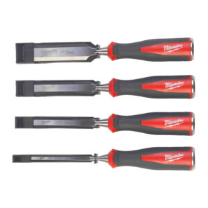 MILWAUKEE BEVELED EDGE CHISELS - BEVELED EDGE CHISELS SET 4PC - 4932479897