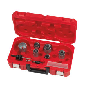 MILWAUKEE BI-METAL CONTRACTOR HOLESAW - SETS - CONTRACTOR HOLESAW SET - 14PC - 4932464720