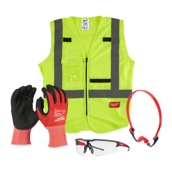 MILWAUKEE Construction PPE Kit - 10/XL - 4932492063