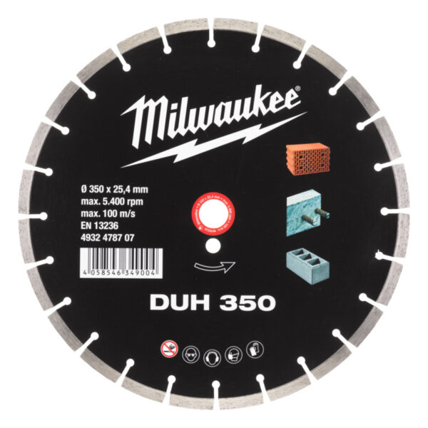 MILWAUKEE DIAMOND BLADES DUH - CIS DUH 350 MM - 1 PC - 4932478707