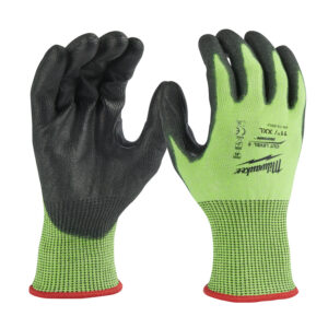 MILWAUKEE HI-VIS CUT E GLOVES - 4932479935