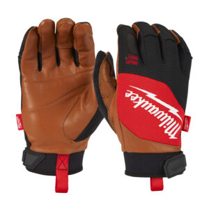 MILWAUKEE HYBRID LEATHER GLOVES - 4932479726