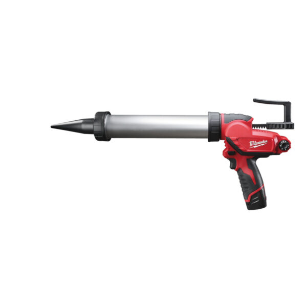 MILWAUKEE M12 SUB COMPACT CAULK GUN WITH 400 ML TUBE - M12 PCG/400 - 4933451225