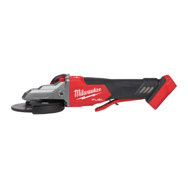 MILWAUKEE M18 FUEL 125 MM FLATHEAD BRAKING ANGLE GRINDER WITH PADDLE SWITCH - M18 FSAGF125XPDB - 4933478439 - Reverse