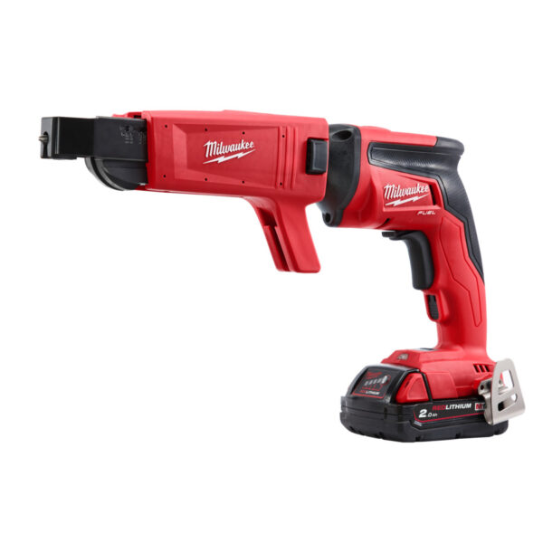 MILWAUKEE M18 FUEL SCREW GUN WITH A COLLATED ATTACHMENT - M18 FSGC - 4933459200 - Reverse