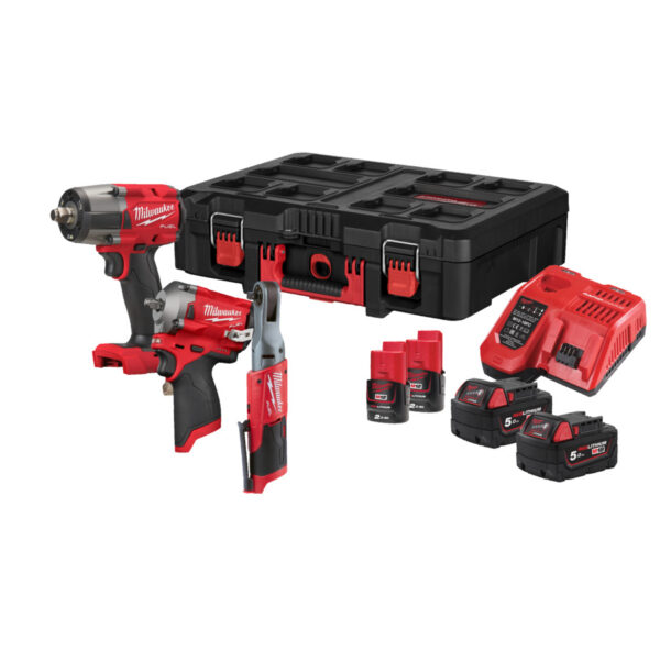 MILWAUKEE M18FPP3N2-524P M18 FUEL POWER PACK - - 4933479208