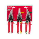 MILWAUKEE METAL SNIPS SET 3 PIECES - 48224533