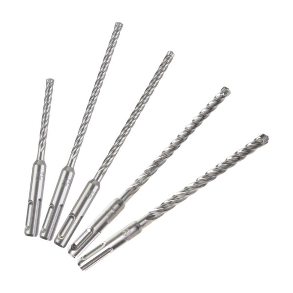 MILWAUKEE SDS-PLUS MX4 DRILL BITS - 4 CUT - SDS-PLUS MX4 SET GB - 5 PCS - 4932352835