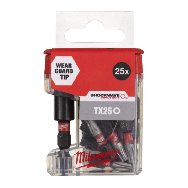 MILWAUKEE SHW TUBE TICTAC+MBH TX25 25MM-26PC - 4932479858