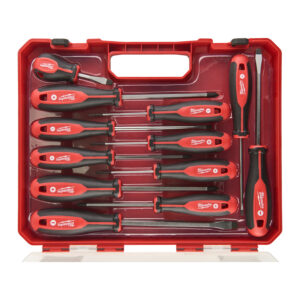 MILWAUKEE TRI-LOBE SCREWDRIVERS - TRI-LOBE S/DRIVER SET 4 - 12PC - 4932472003