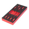 MILWAUKEE VDE TRI-LOBE SCREWDRIVER SET FOAM INSERT - 4932493249 - Reverse