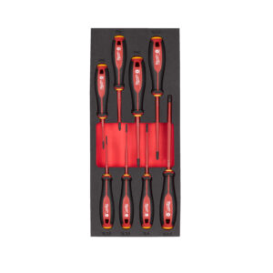 MILWAUKEE VDE TRI-LOBE SCREWDRIVER SET FOAM INSERT - 4932493249