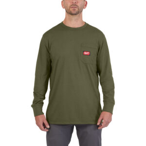 MILWAUKEE WORK T-SHIRT LONG SLEEVE - Green