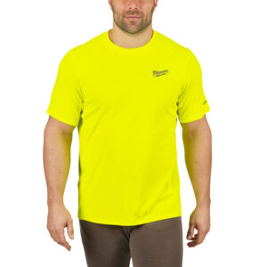 MILWAUKEE WORKSKIN WARM WEATHER SHORT SLEEVE PERFORMANCE SHIRT - Yellow