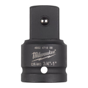 MILWAUKEE ¾″ IMPACT SOCKETS - ADAPTORS - 4932471658